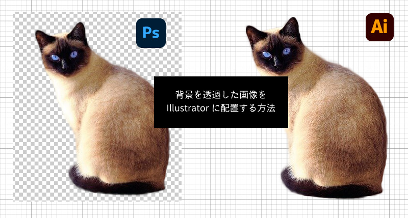 Photoshopで背景を透過した画像をillustratorに配置する方法 リブログ Reminder Log